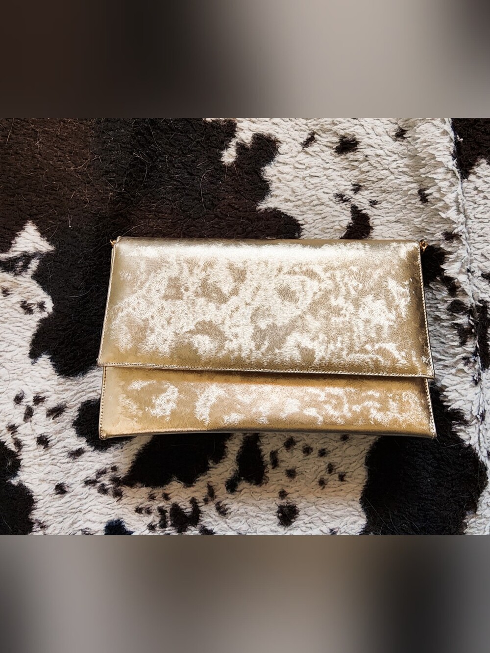 WOMEN'S 50'S/60'S CLUTCH - GOLD